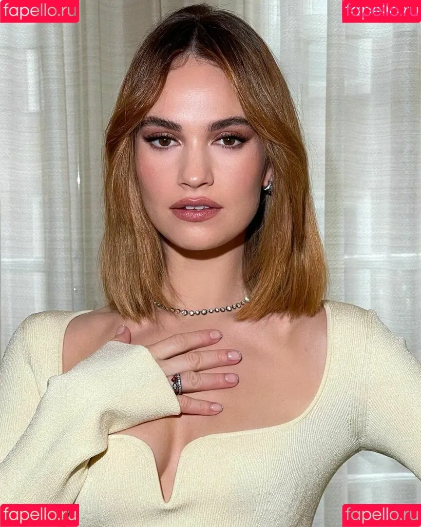 Lily James Onlyfans Photo Gallery 
