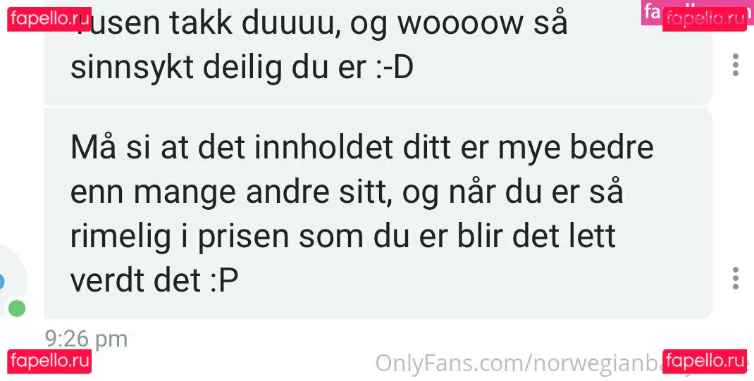 freebabynorway Onlyfans Photo Gallery 