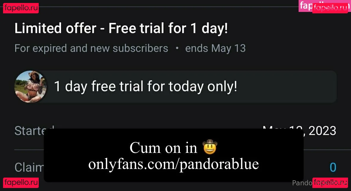 pandorabluefree Onlyfans Photo Gallery 