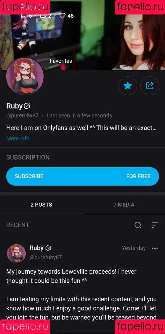 Pure Ruby Onlyfans Photo Gallery 