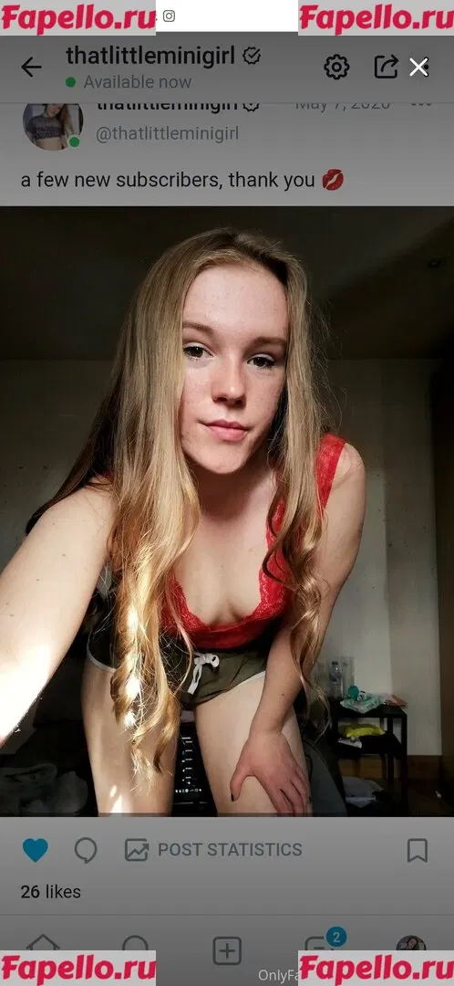 Thatlittleminigirl Onlyfans Photo Gallery 