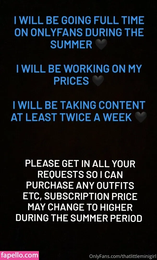 Thatlittleminigirl Onlyfans Photo Gallery 