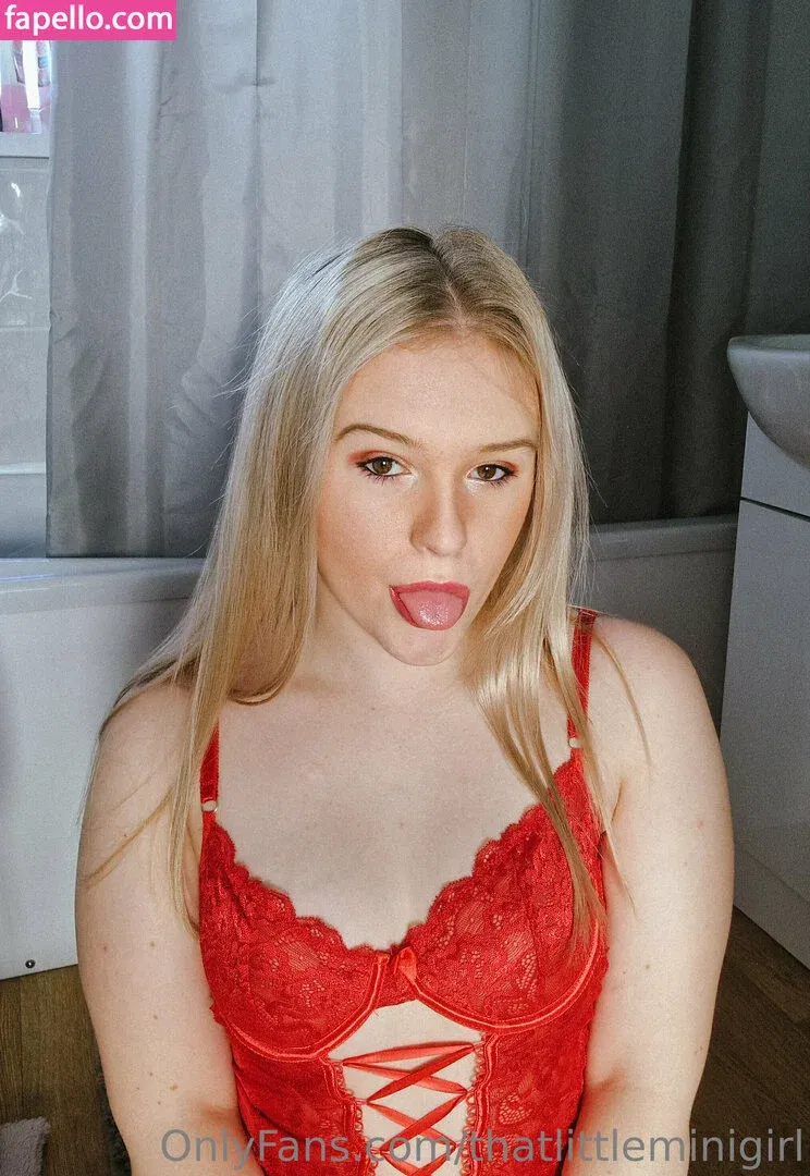 Thatlittleminigirl Onlyfans Photo Gallery 