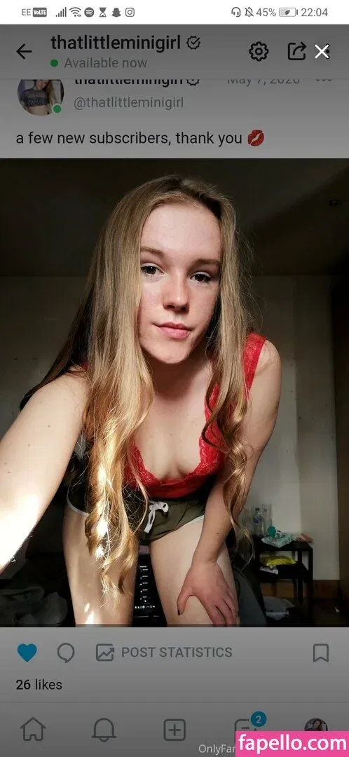 Thatlittleminigirl Onlyfans Photo Gallery 