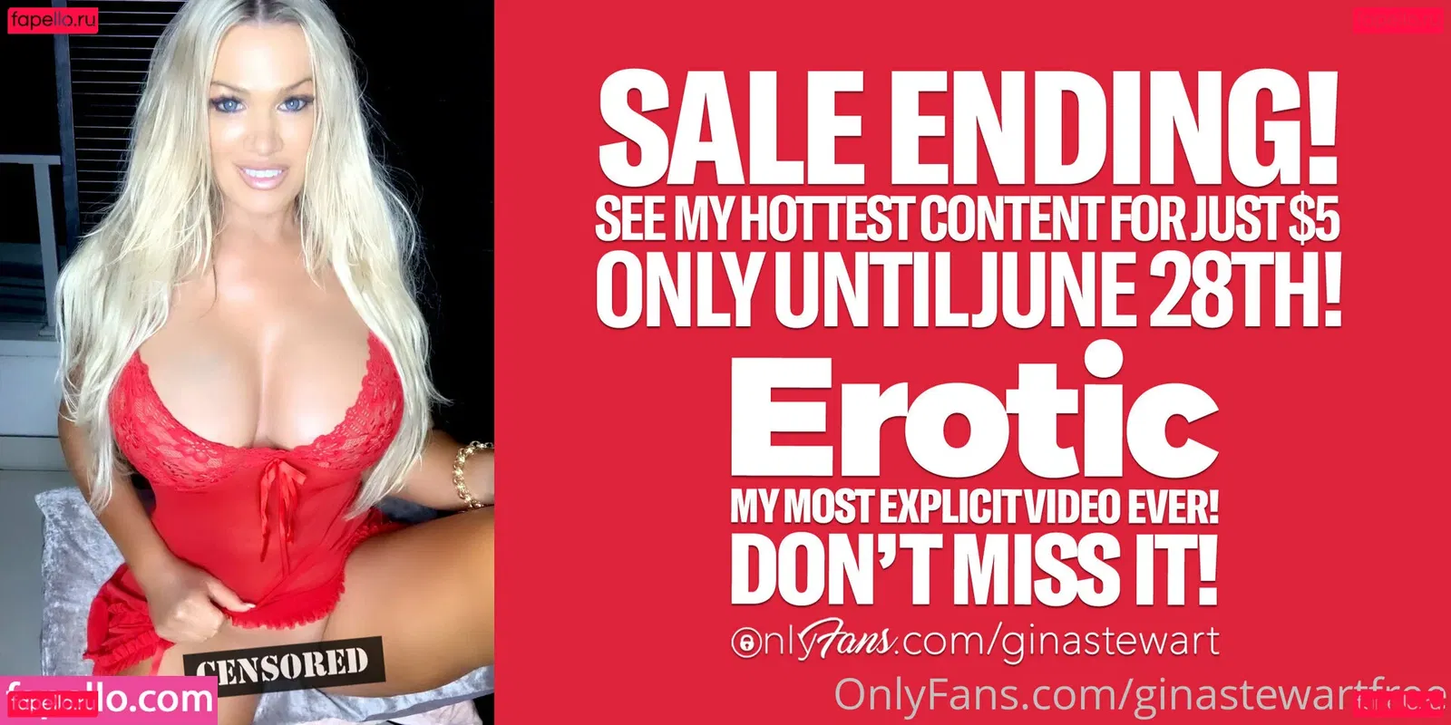 ginastewartfree Onlyfans Photo Gallery 