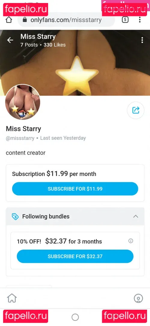 Miss Starry Onlyfans Photo Gallery 