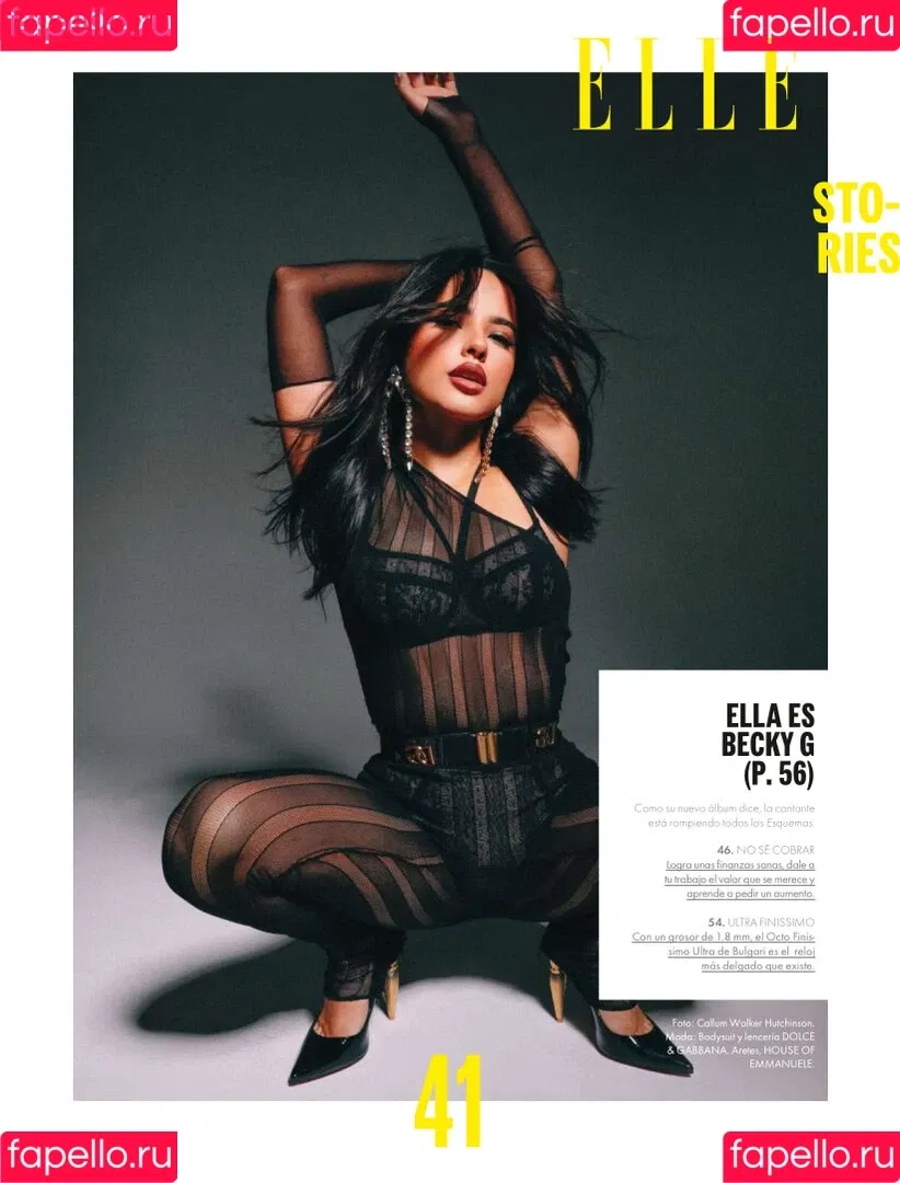 Becky G Onlyfans Photo Gallery 