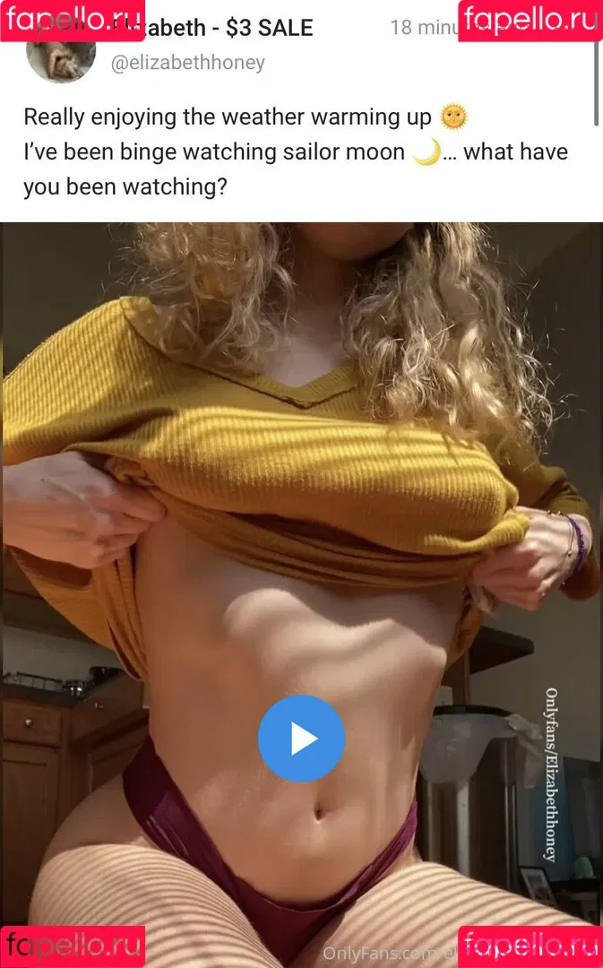 elizabethhoneyfree Onlyfans Photo Gallery 