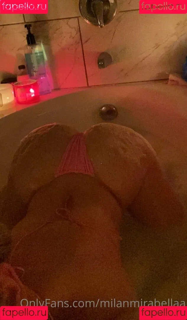 Milanmirabellaa Onlyfans Photo Gallery 