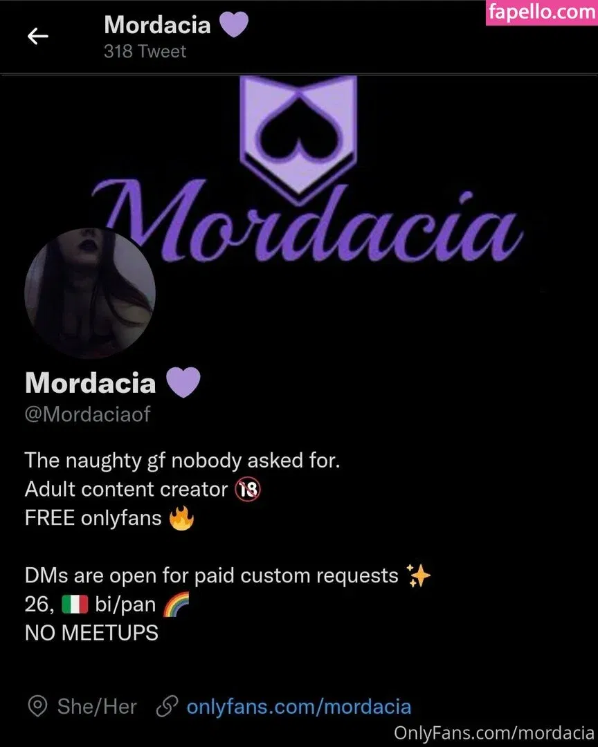 mordacia Onlyfans Photo Gallery 