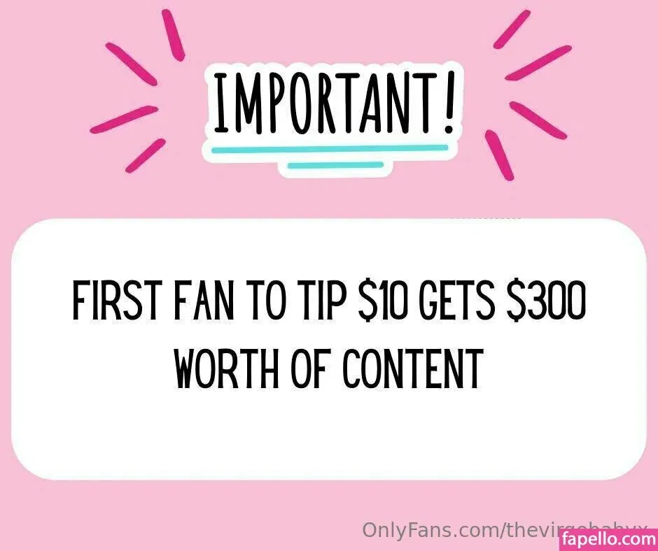 thevirgobabyx Onlyfans Photo Gallery 