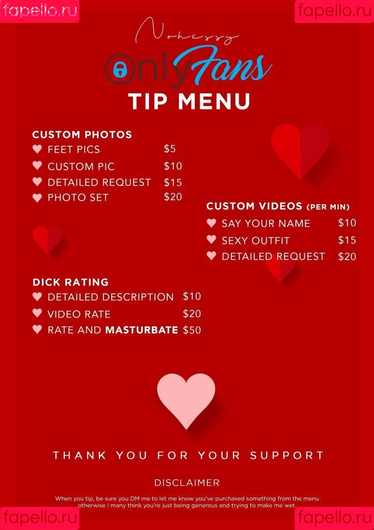 Nohessy Onlyfans Photo Gallery 