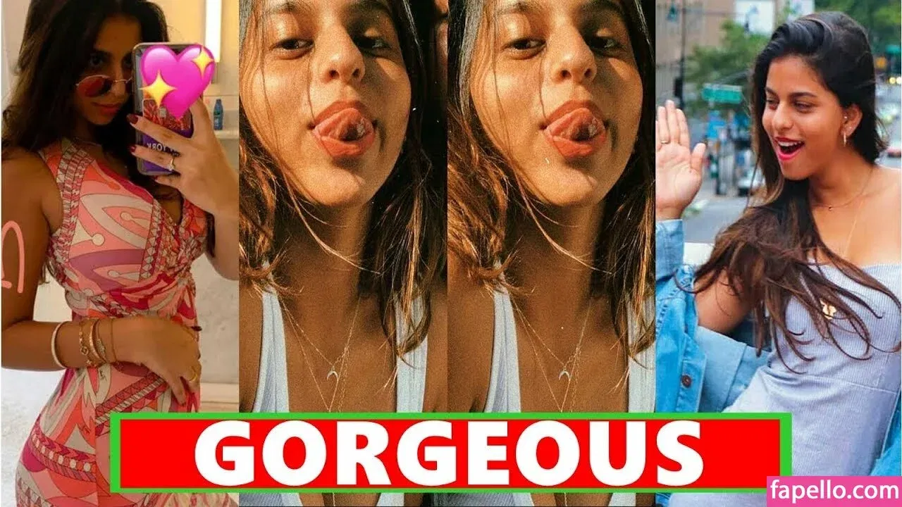 Suhana Khan Onlyfans Photo Gallery 