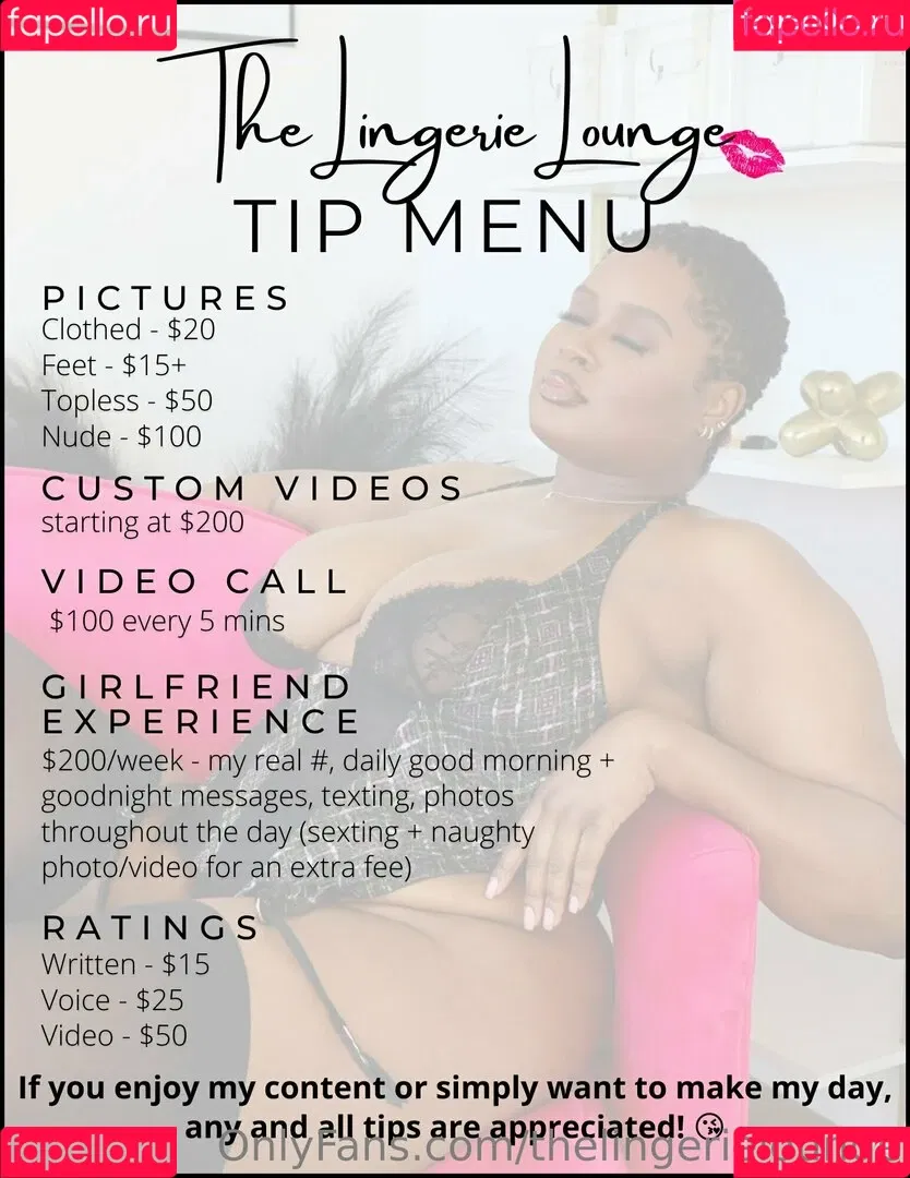 thelingerielounge Onlyfans Photo Gallery 