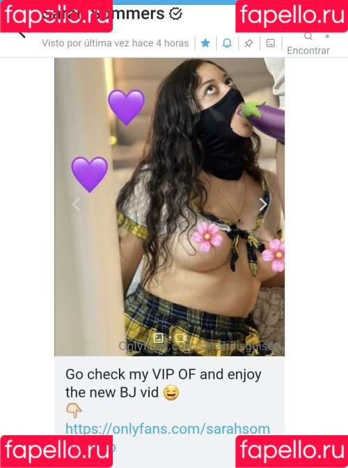 Sarah Sommers Onlyfans Photo Gallery 