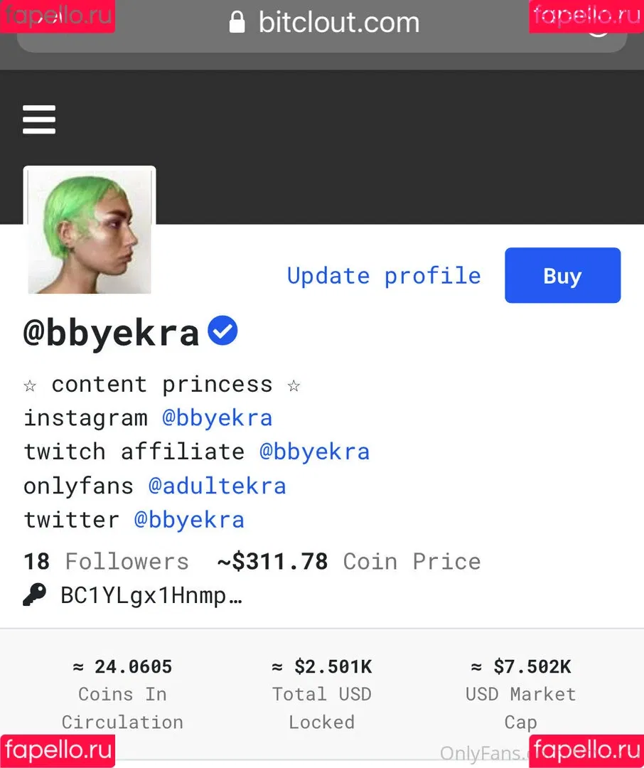 bbyekra Onlyfans Photo Gallery 