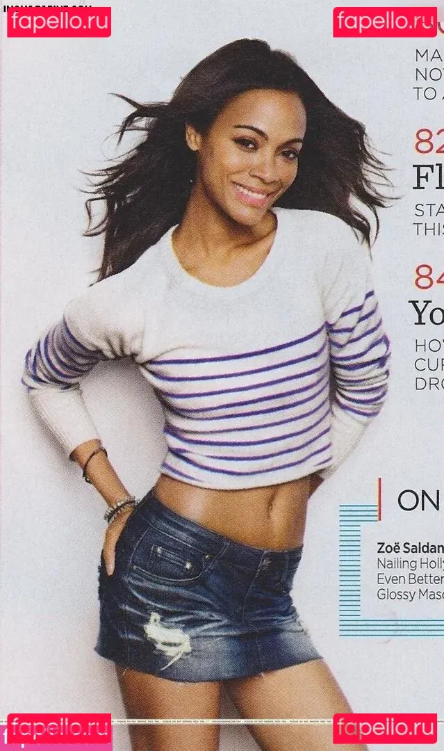 Zoe Saldana Onlyfans Photo Gallery 