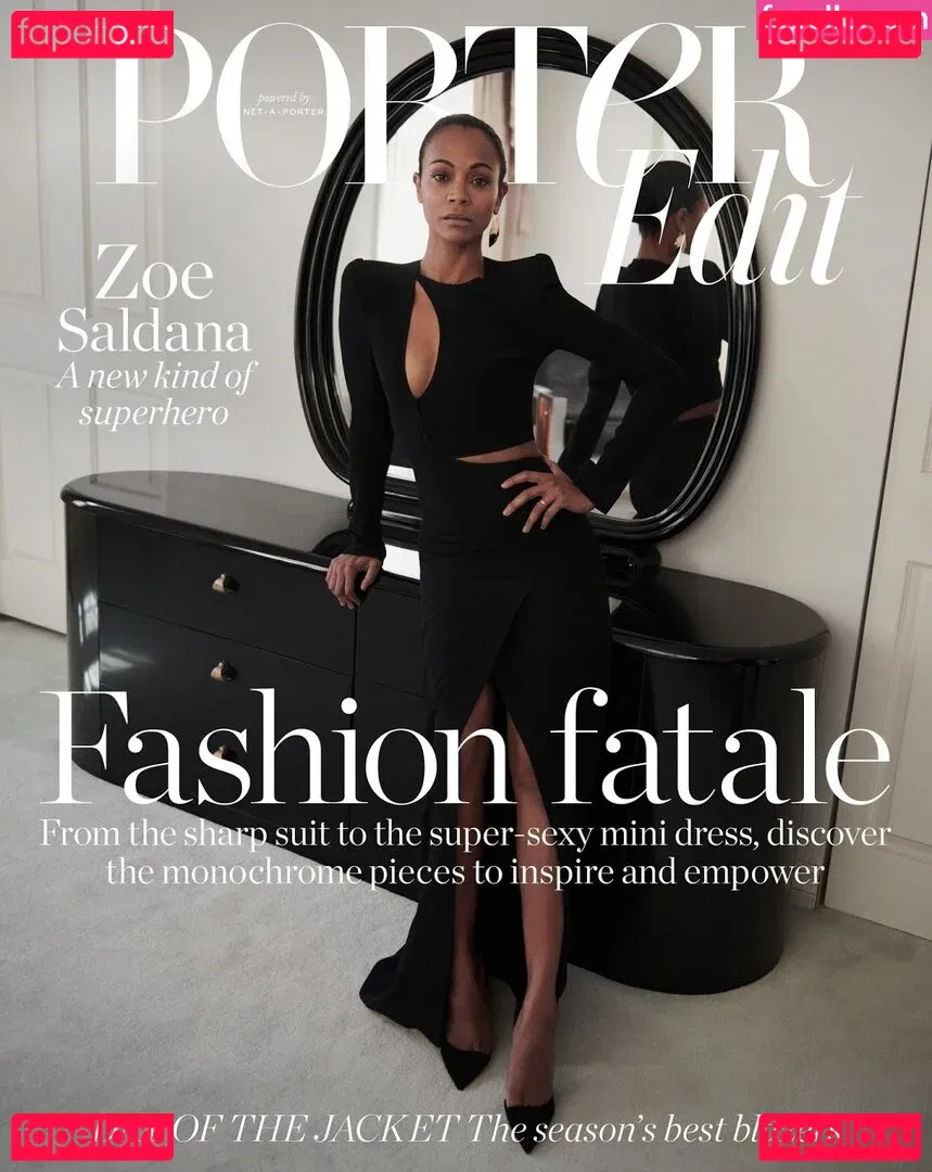 Zoe Saldana Onlyfans Photo Gallery 