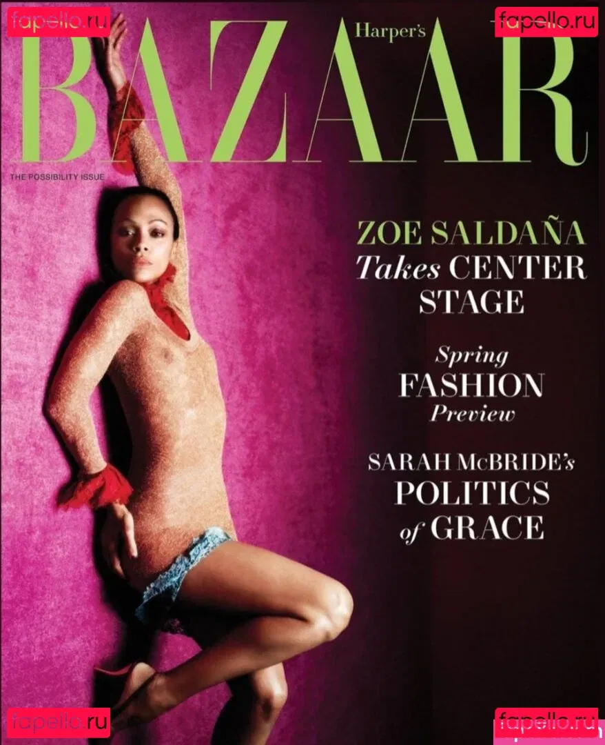 Zoe Saldana Onlyfans Photo Gallery 