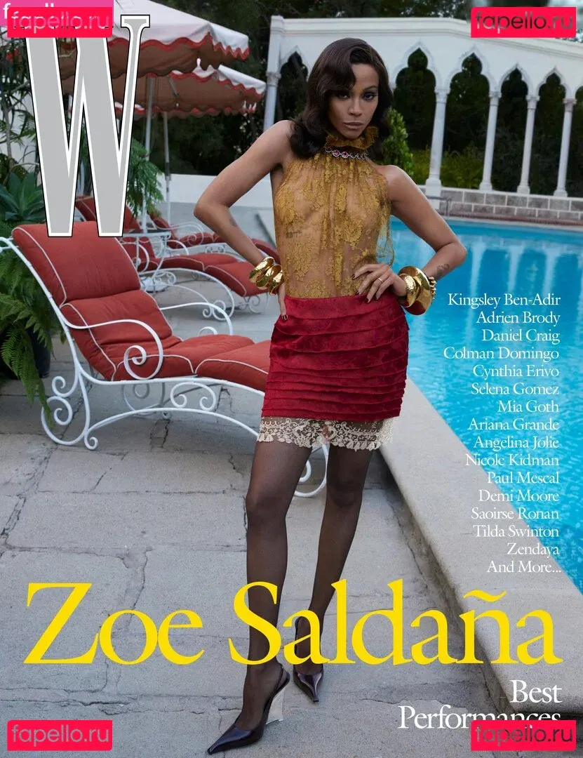 Zoe Saldana Onlyfans Photo Gallery 