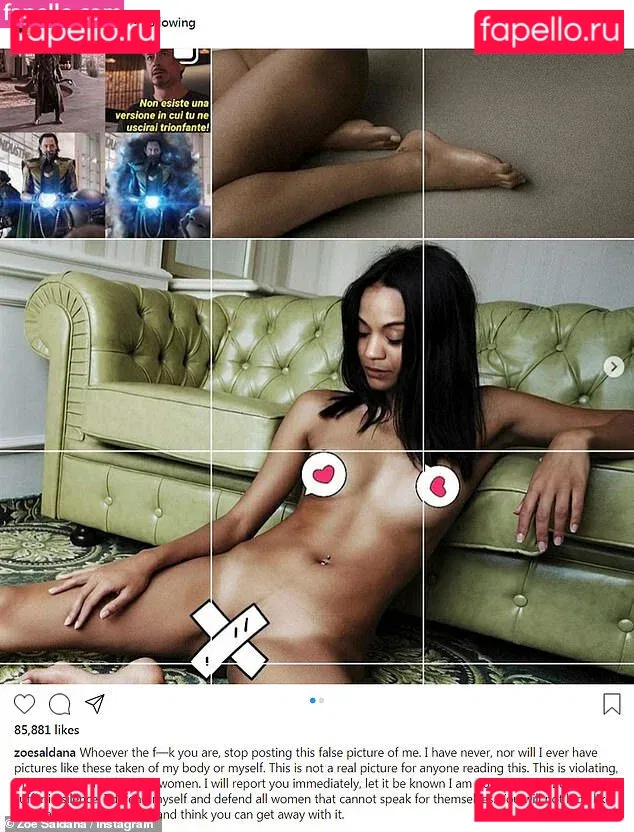 Zoe Saldana Onlyfans Photo Gallery 