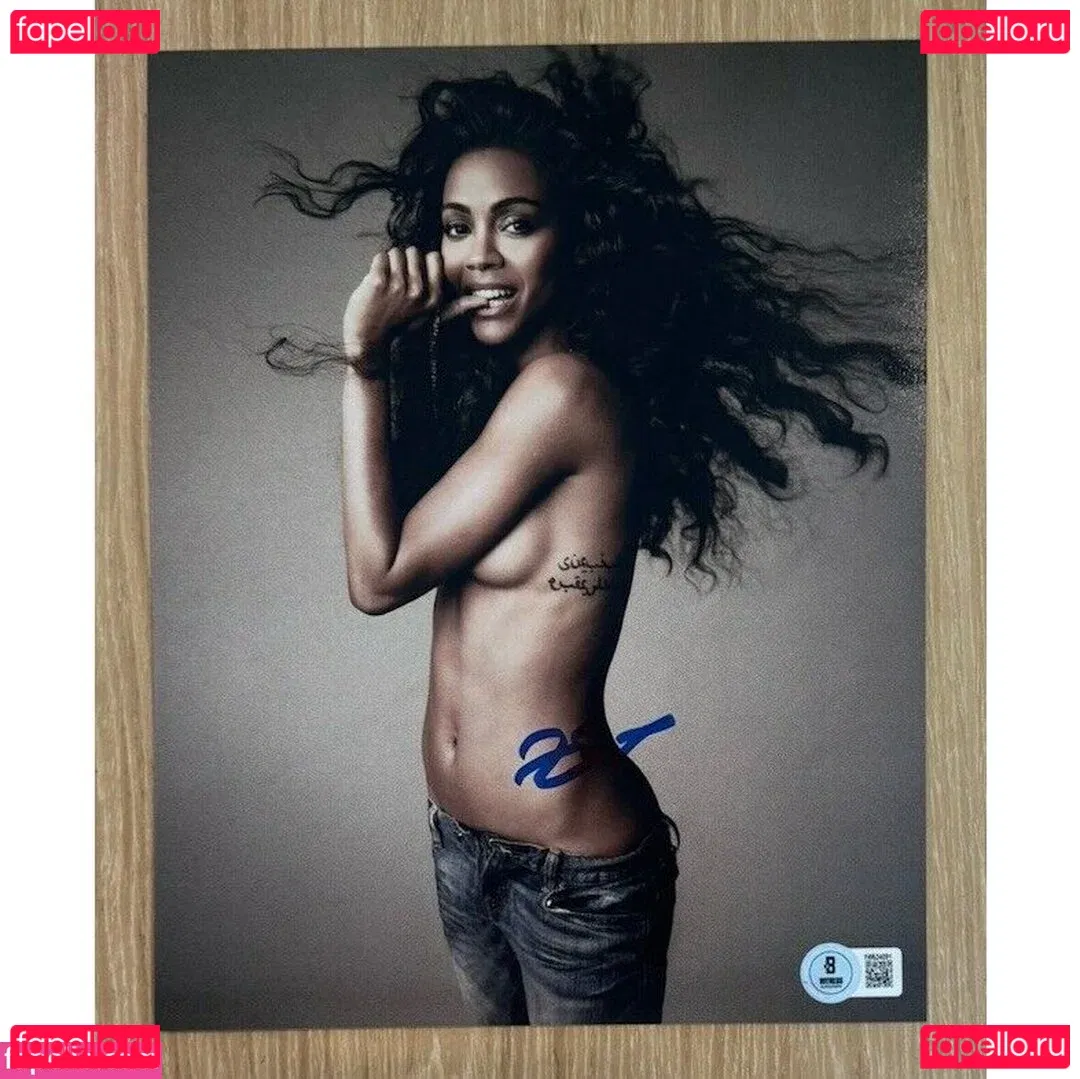 Zoe Saldana Onlyfans Photo Gallery 