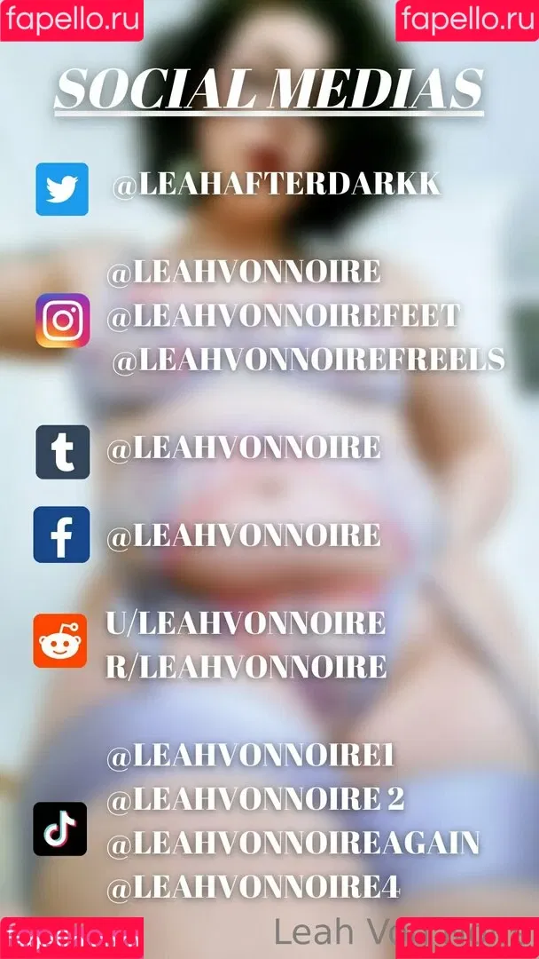 leahvonnoirefree Onlyfans Photo Gallery 