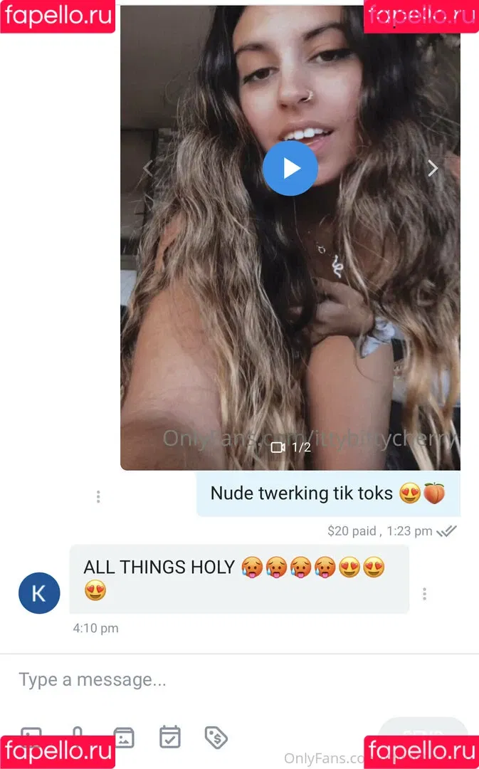 ittybittycherry Onlyfans Photo Gallery 