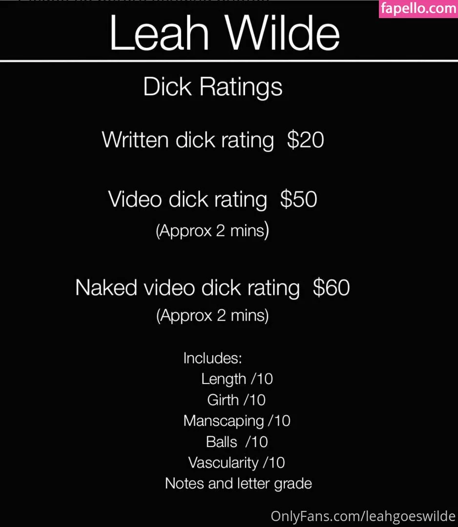 Leahgoeswilde Onlyfans Photo Gallery 