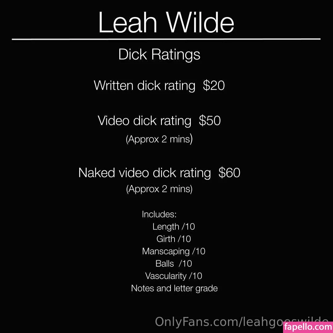 Leahgoeswilde Onlyfans Photo Gallery 