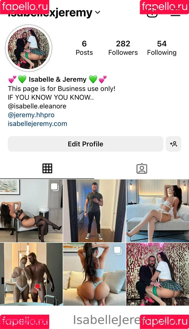 isabellejeremy Onlyfans Photo Gallery 