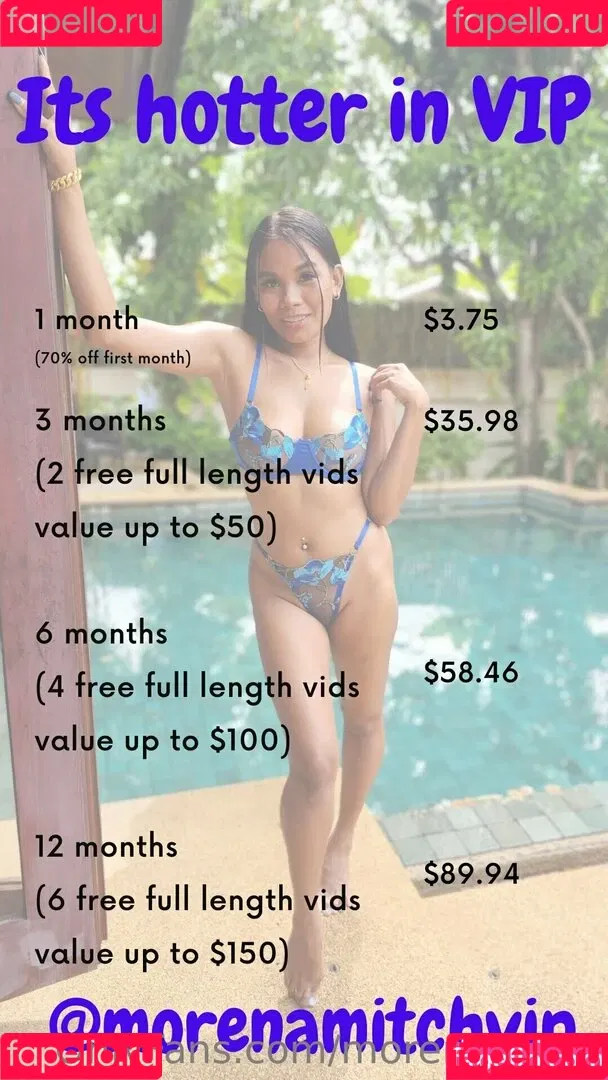 morenamitch Onlyfans Photo Gallery 