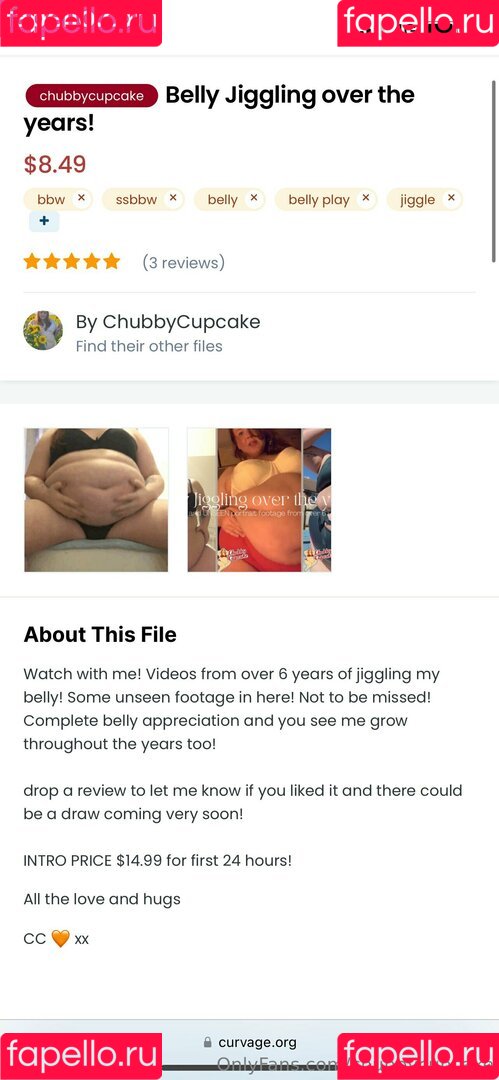 chubbycupcake Onlyfans Photo Gallery 