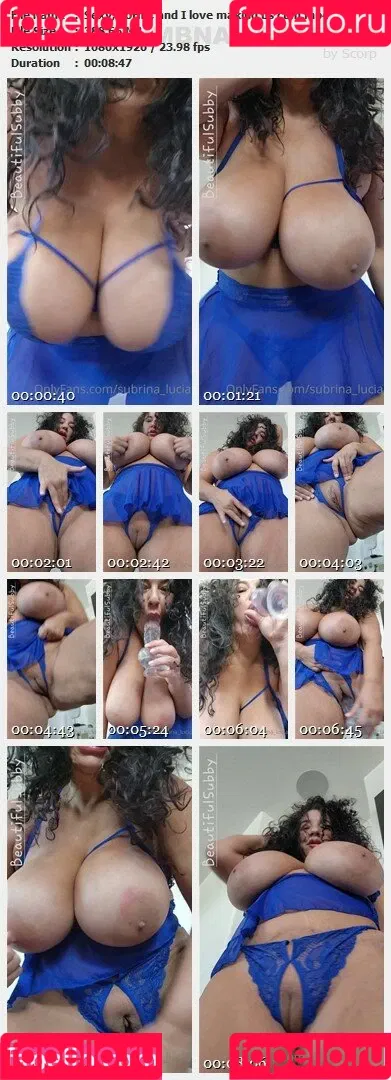 Subrina Lucia Onlyfans Photo Gallery 