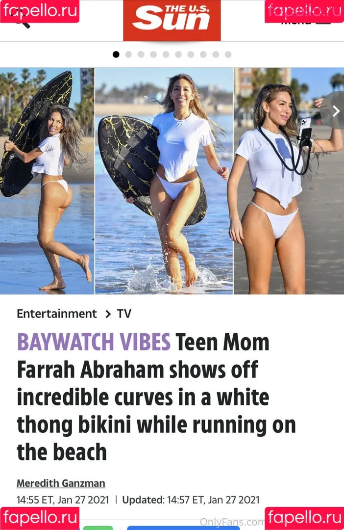 farrahabraham Onlyfans Photo Gallery 