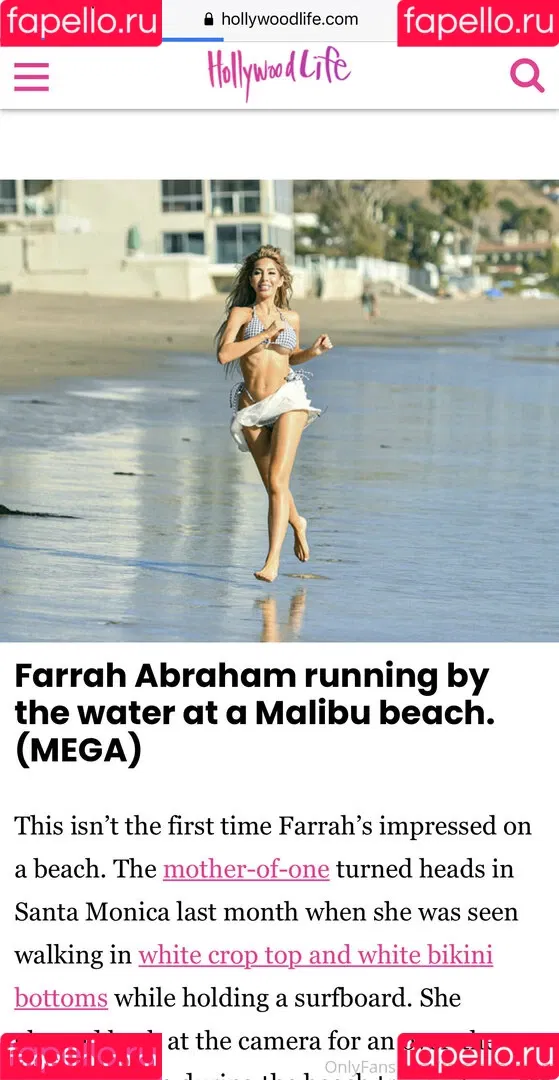 farrahabraham Onlyfans Photo Gallery 
