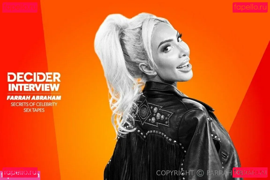 farrahabraham Onlyfans Photo Gallery 