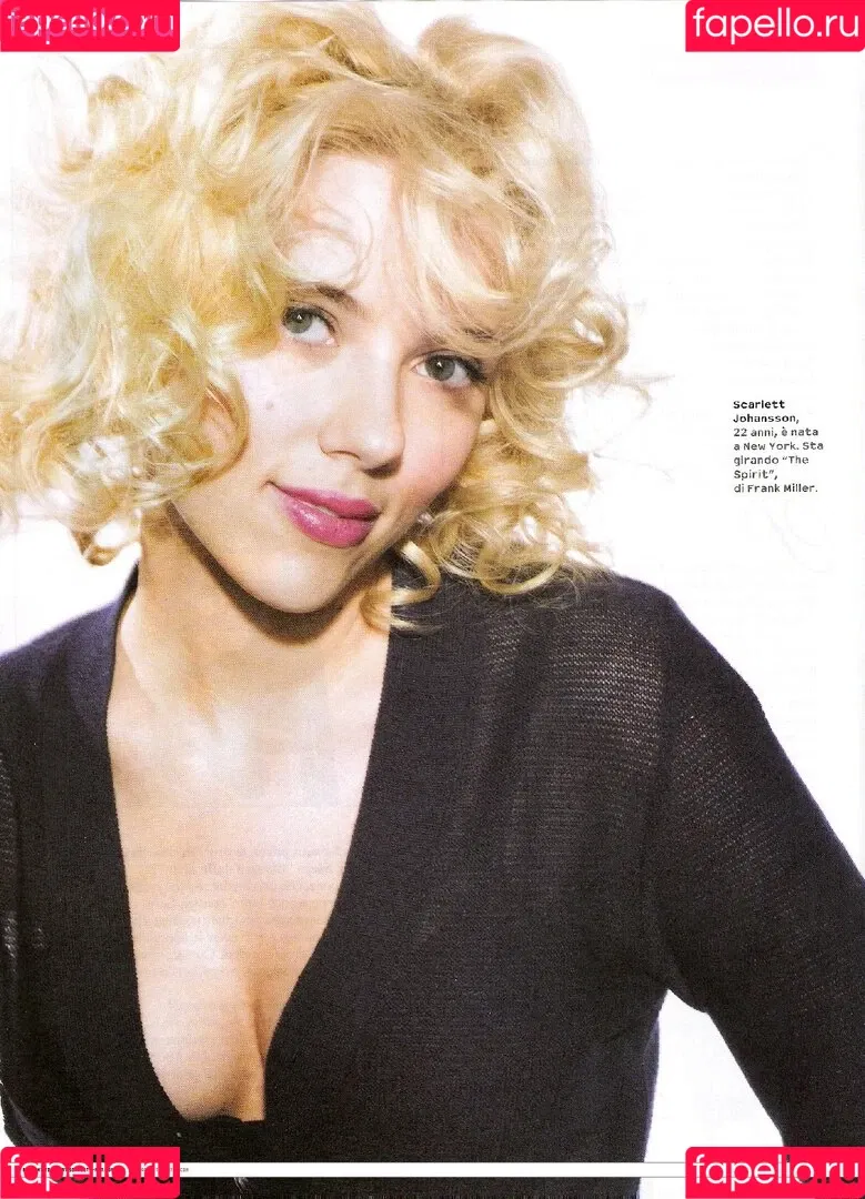 Scarlett Johansson Onlyfans Photo Gallery 