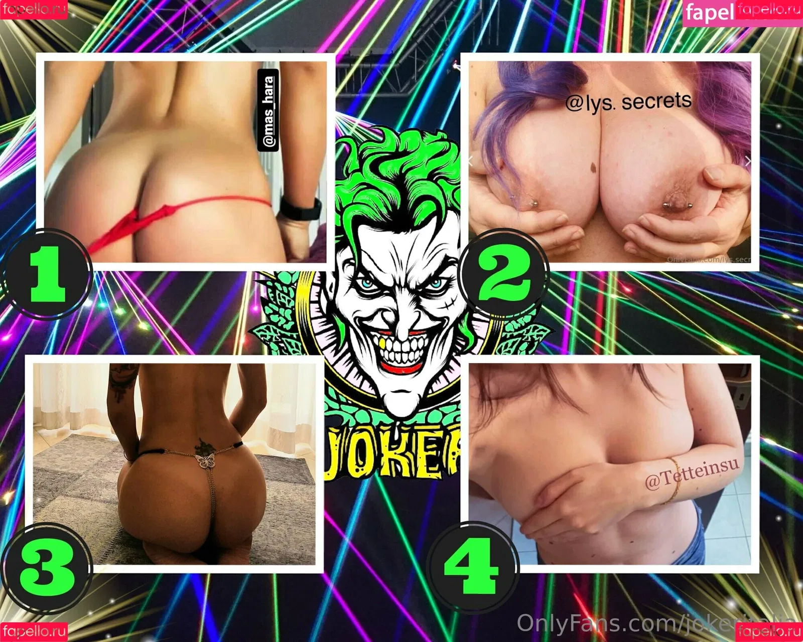jokeritalia Onlyfans Photo Gallery 
