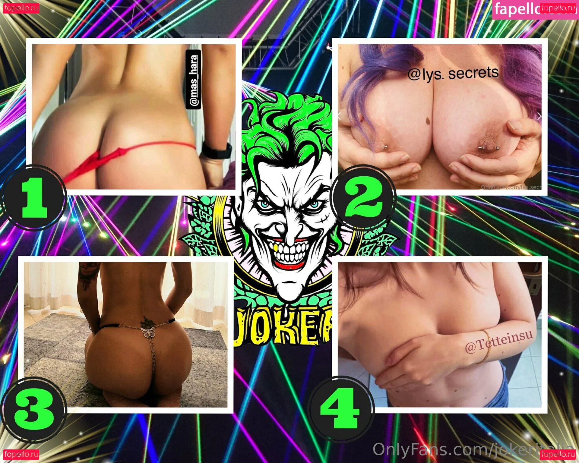 jokeritalia Onlyfans Photo Gallery 