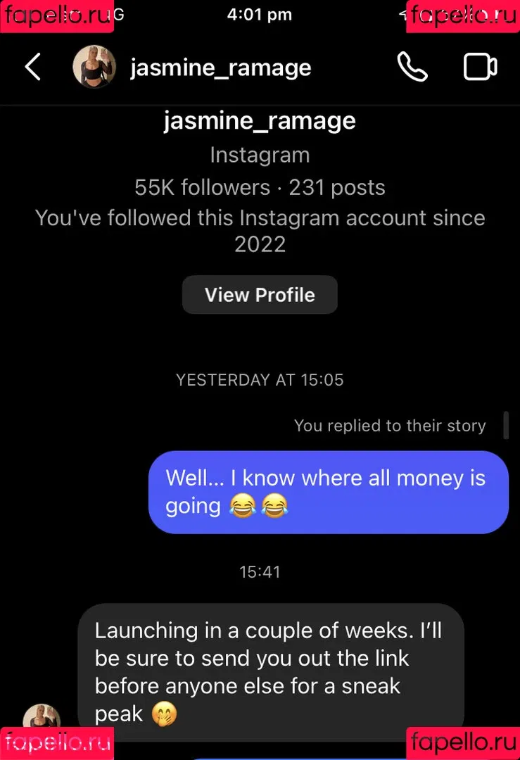 Jasmine Ramage Onlyfans Photo Gallery 