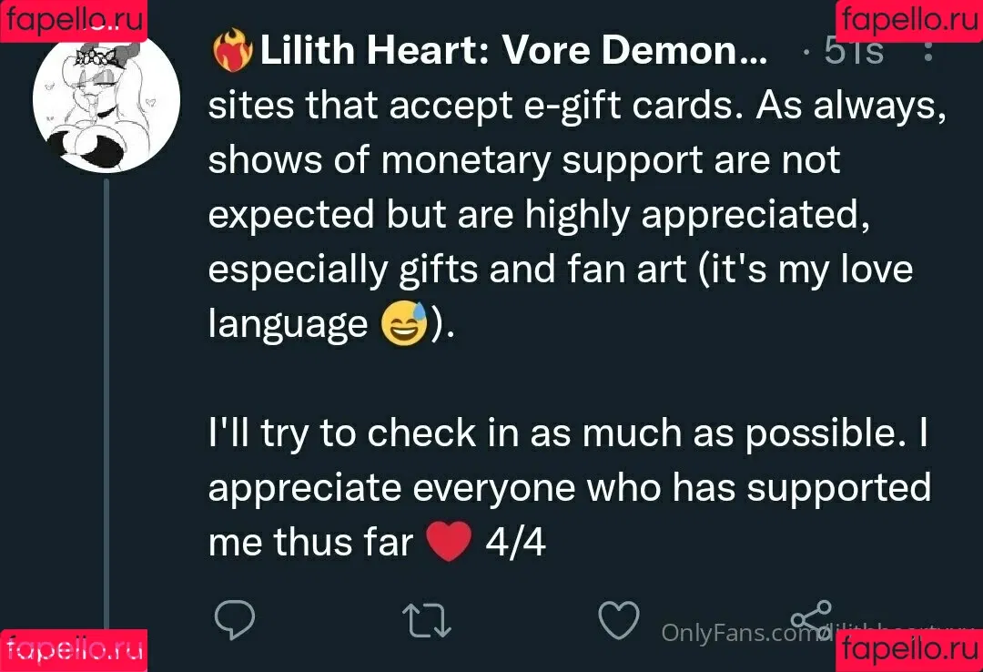 lilithheartxxx Onlyfans Photo Gallery 