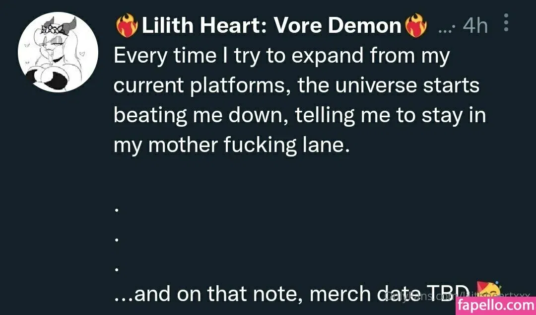 lilithheartxxx Onlyfans Photo Gallery 