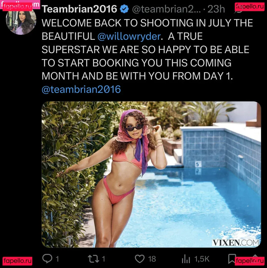 Willow Ryder Onlyfans Photo Gallery 