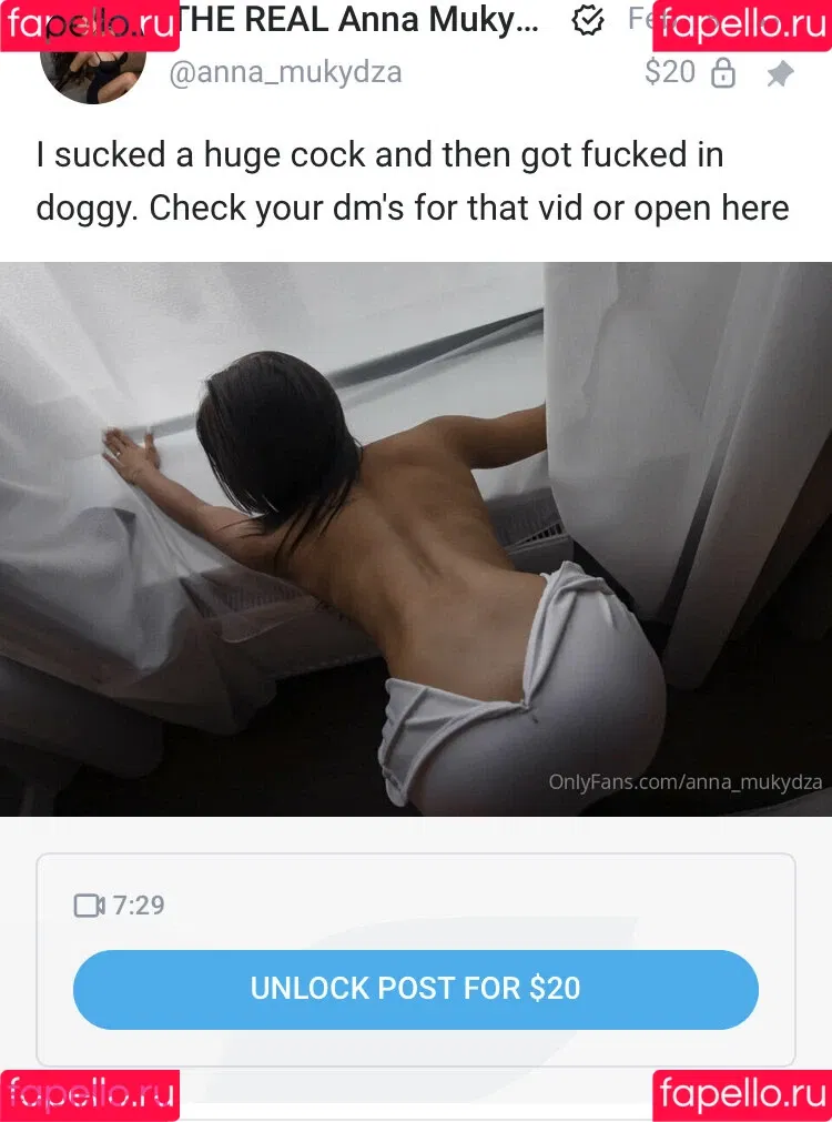 Anna Mukydza Onlyfans Photo Gallery 