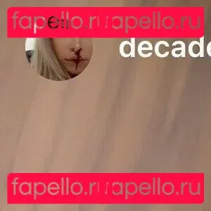 Decadex Onlyfans Photo Gallery 