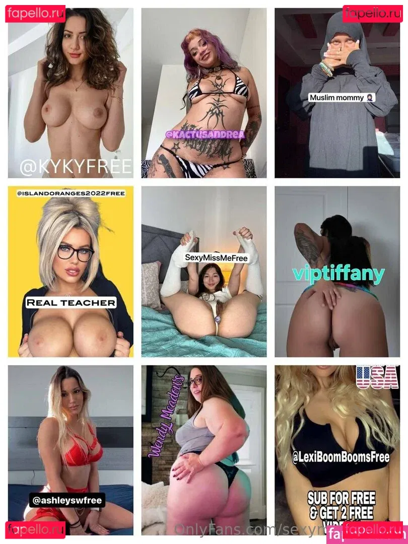 sexymissmefree Onlyfans Photo Gallery 