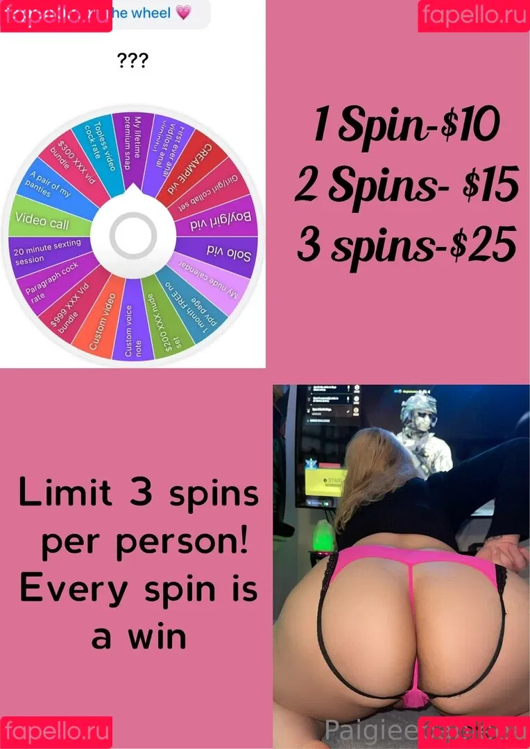 paigieebabieee Onlyfans Photo Gallery 