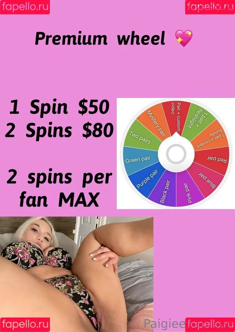 paigieebabieee Onlyfans Photo Gallery 