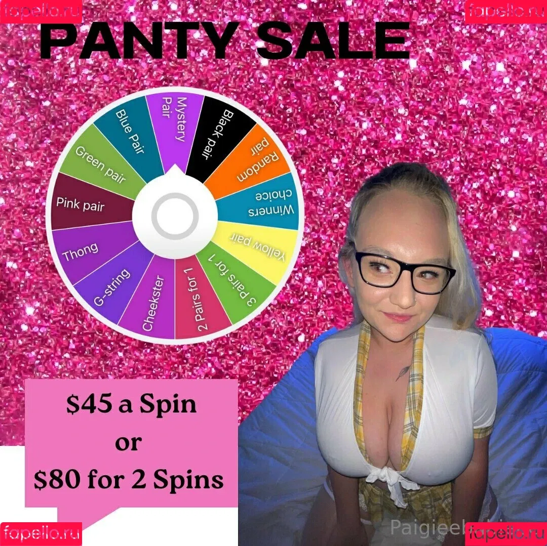 paigieebabieee Onlyfans Photo Gallery 